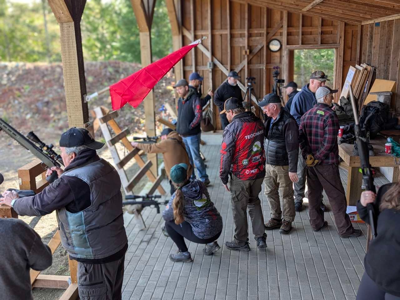 Precision rimfire match on Vancouver Island